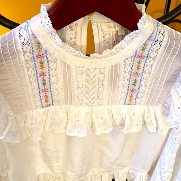 LOVESHACKFANCY Doreen Crop Top - Picture 7 of 14